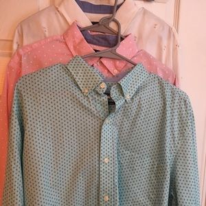 3 Dress Shirts - (1 new & 2 like new)